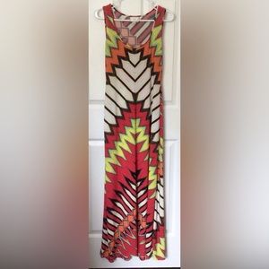 eci Womens New York Maxi Dress Size S Stretchy